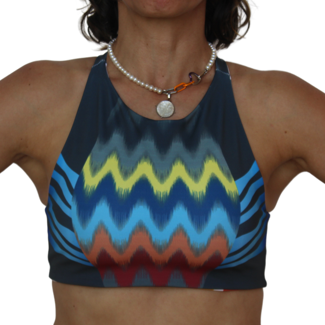 WISE MONKEY REVERSIBLE SPORTS BRA