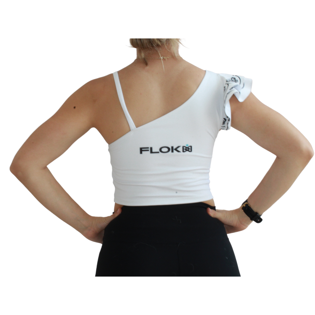 CURLY GIRL RUNNING CROP TOP - KIDS COLLECTION