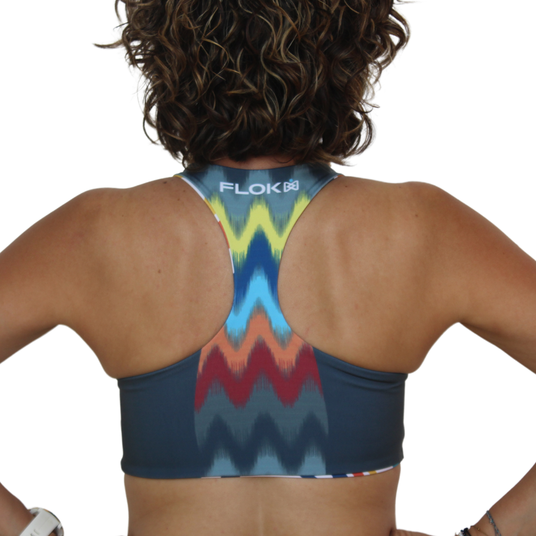 WISE MONKEY REVERSIBLE SPORTS BRA