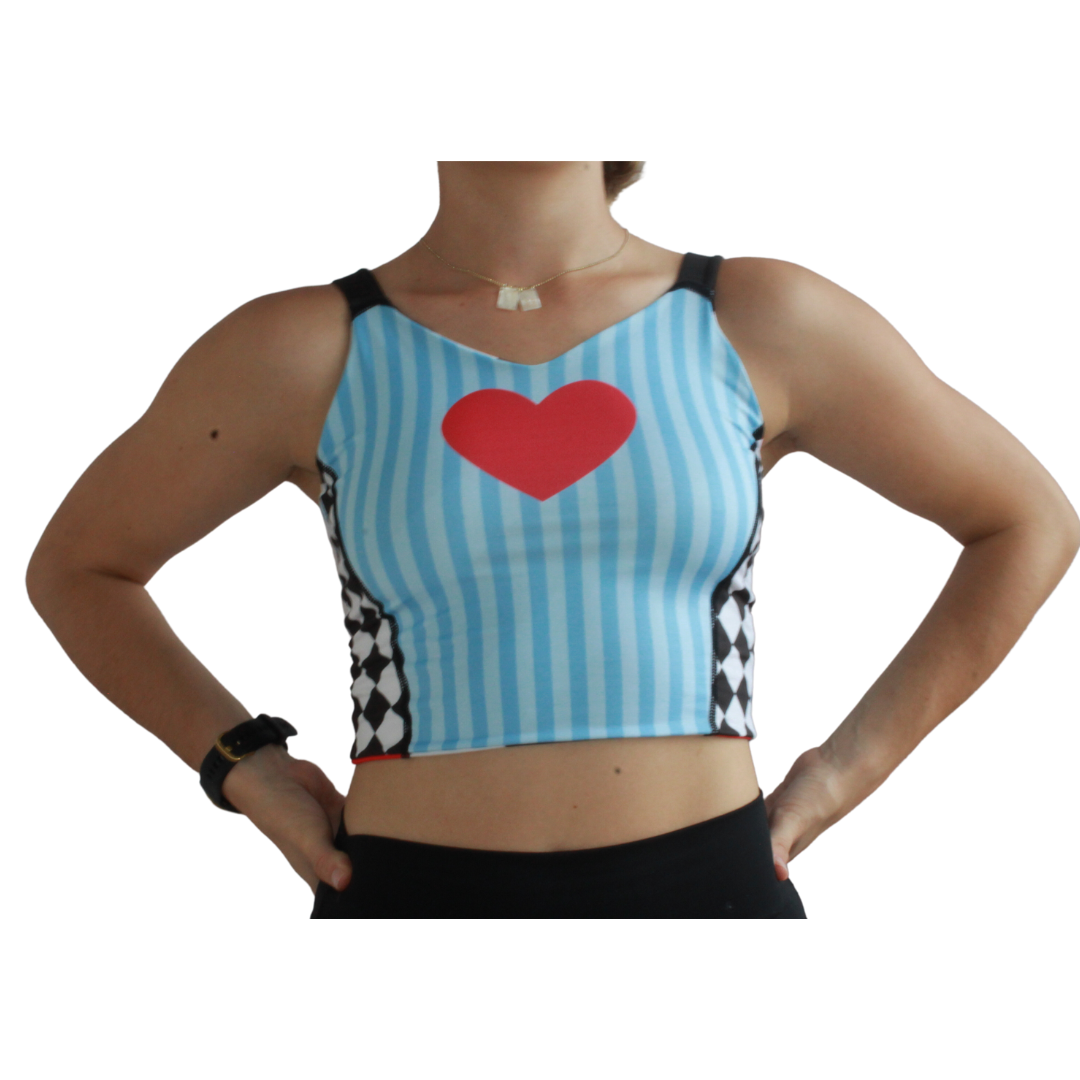 ALI RUNNING CROP TOP - KIDS COLLECTION