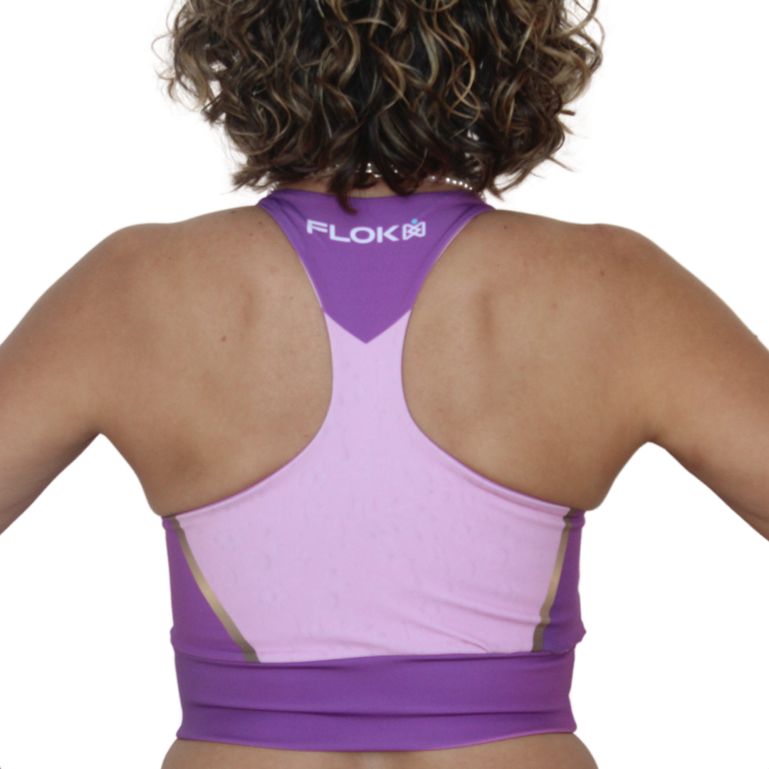 RUNDA PRINCESS REVERSIBLE CROP TOP