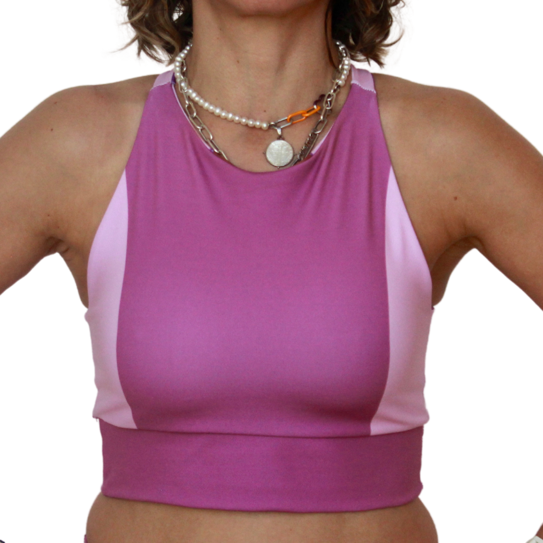 RUNDA PRINCESS REVERSIBLE CROP TOP