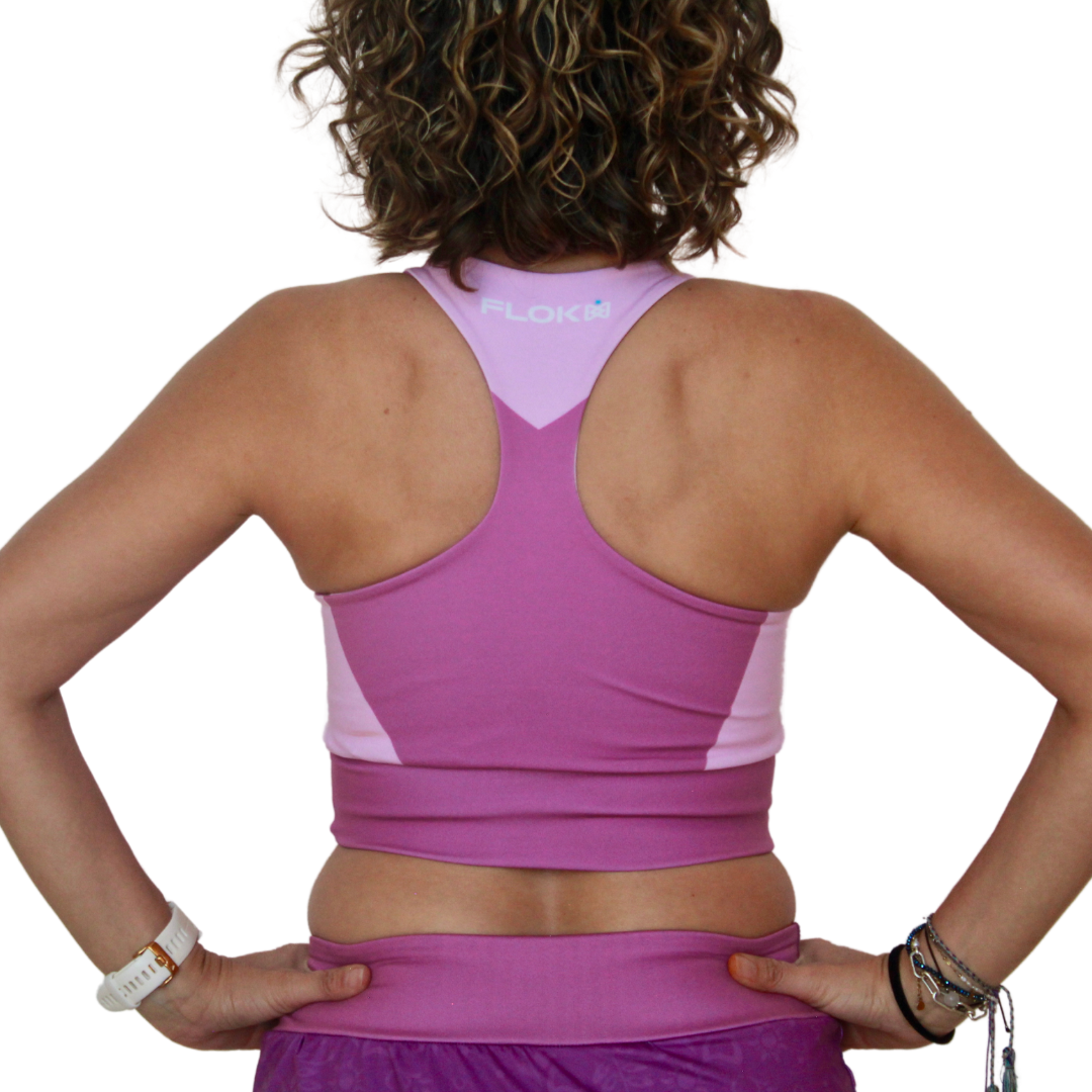 RUNDA PRINCESS REVERSIBLE CROP TOP