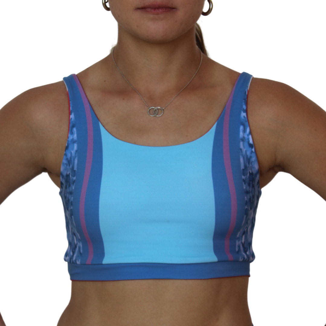 SWEET BLUE SPORTS BRA
