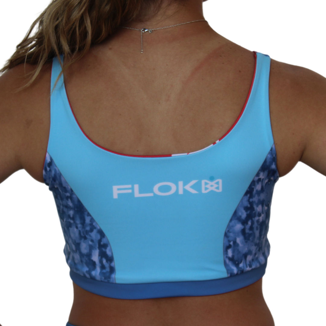 SWEET BLUE SPORTS BRA