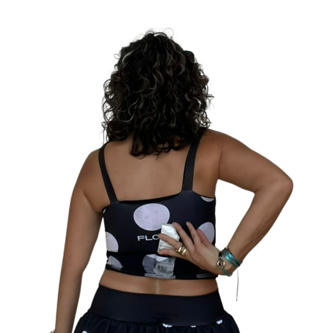BowDot Reversible Gel-Pocket Crop 🎀