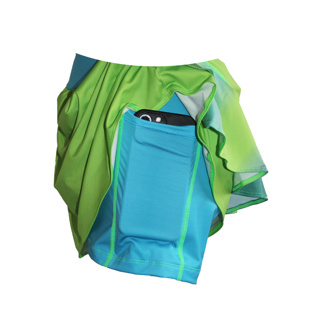 MR. GREENY RUNNING SKIRT KIDS EDITIONš