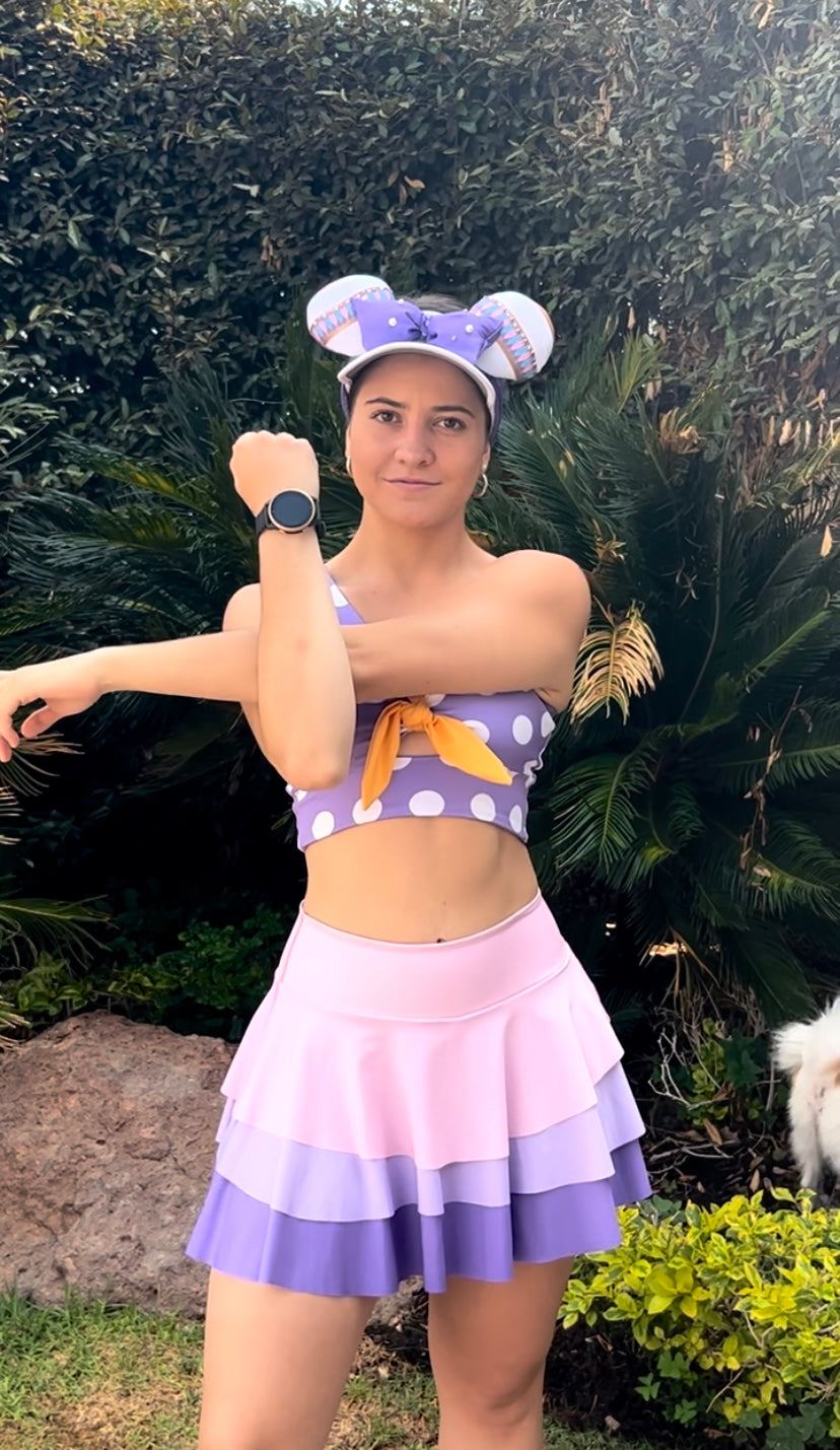 PURPLE POT - RUNNING SKIRT KIDS EDITION