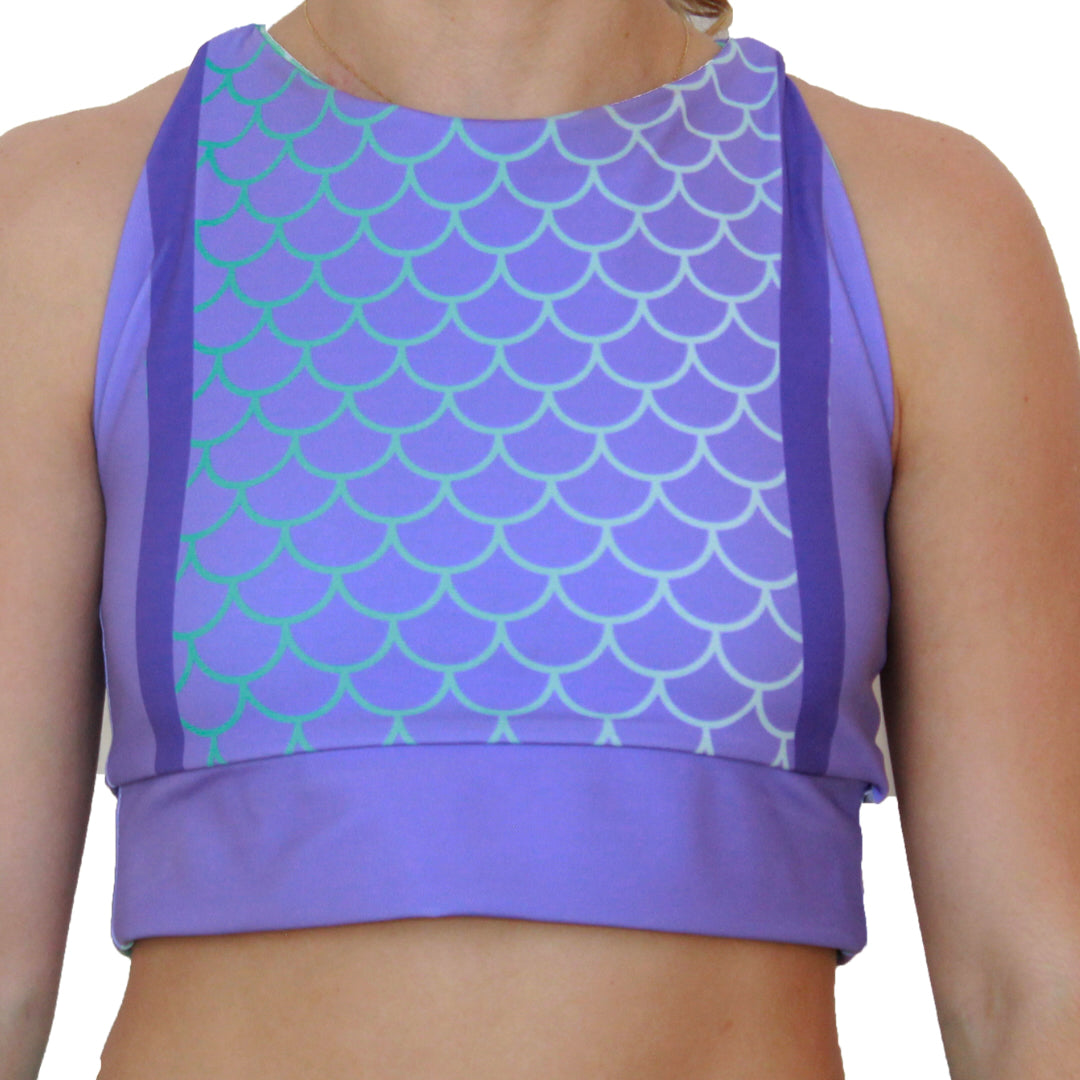 ZALE PRINCESS REVERSIBLE CROP TOP