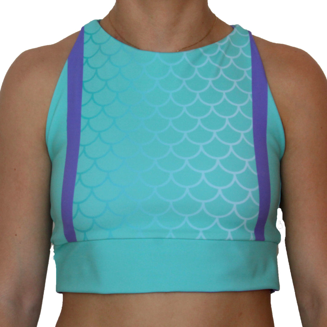 ZALE PRINCESS REVERSIBLE CROP TOP