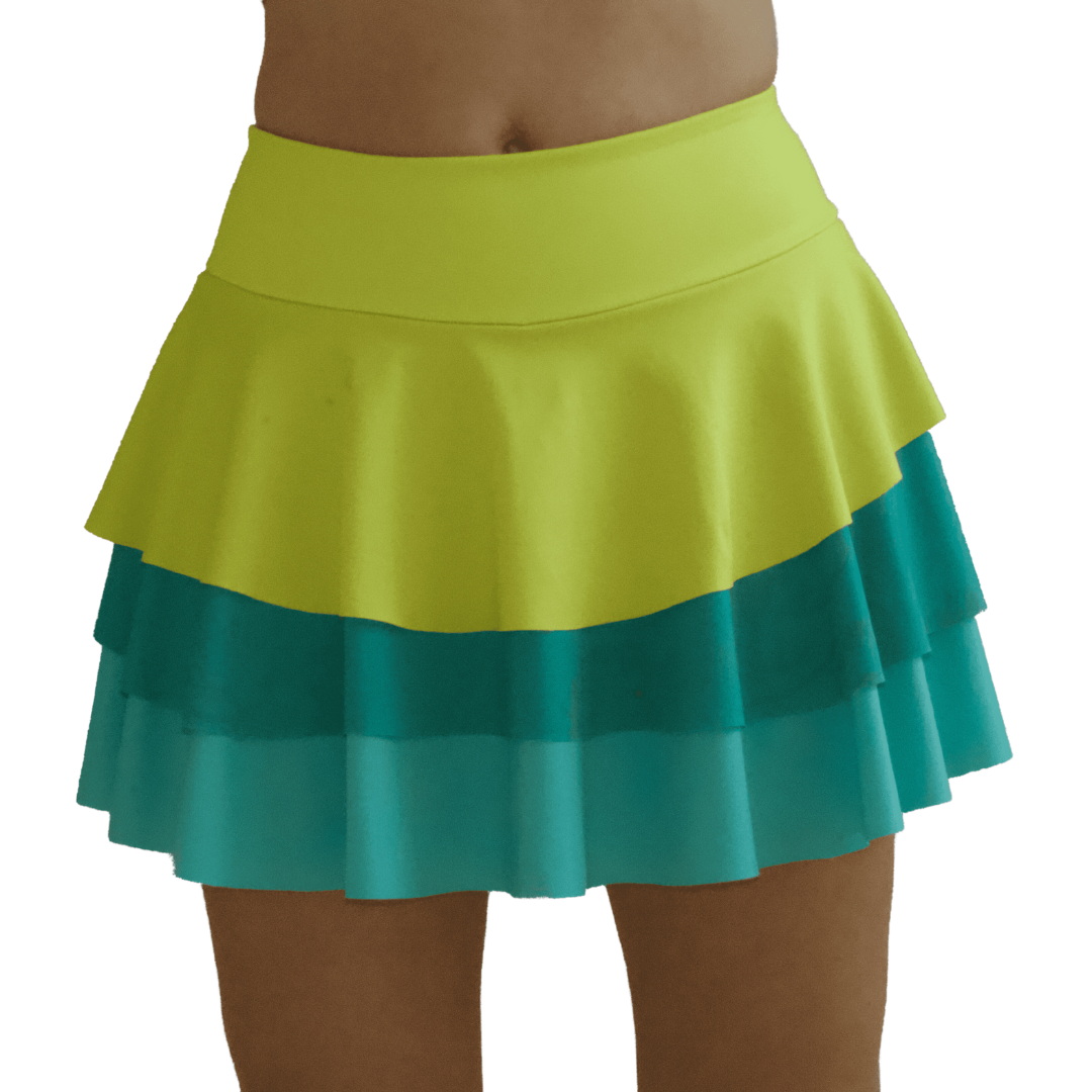 HAPPY TEA TIME RUNNING SKORT - KIDS COLLECTION