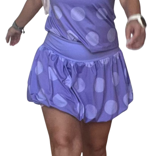 Bow & Glow- Bubble Skort✨