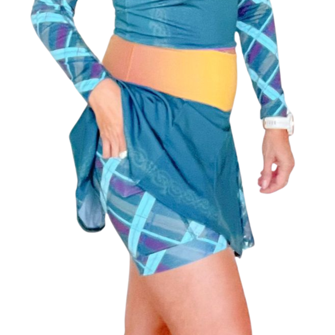 Stronger Every Mile Cutaway Skort ✨