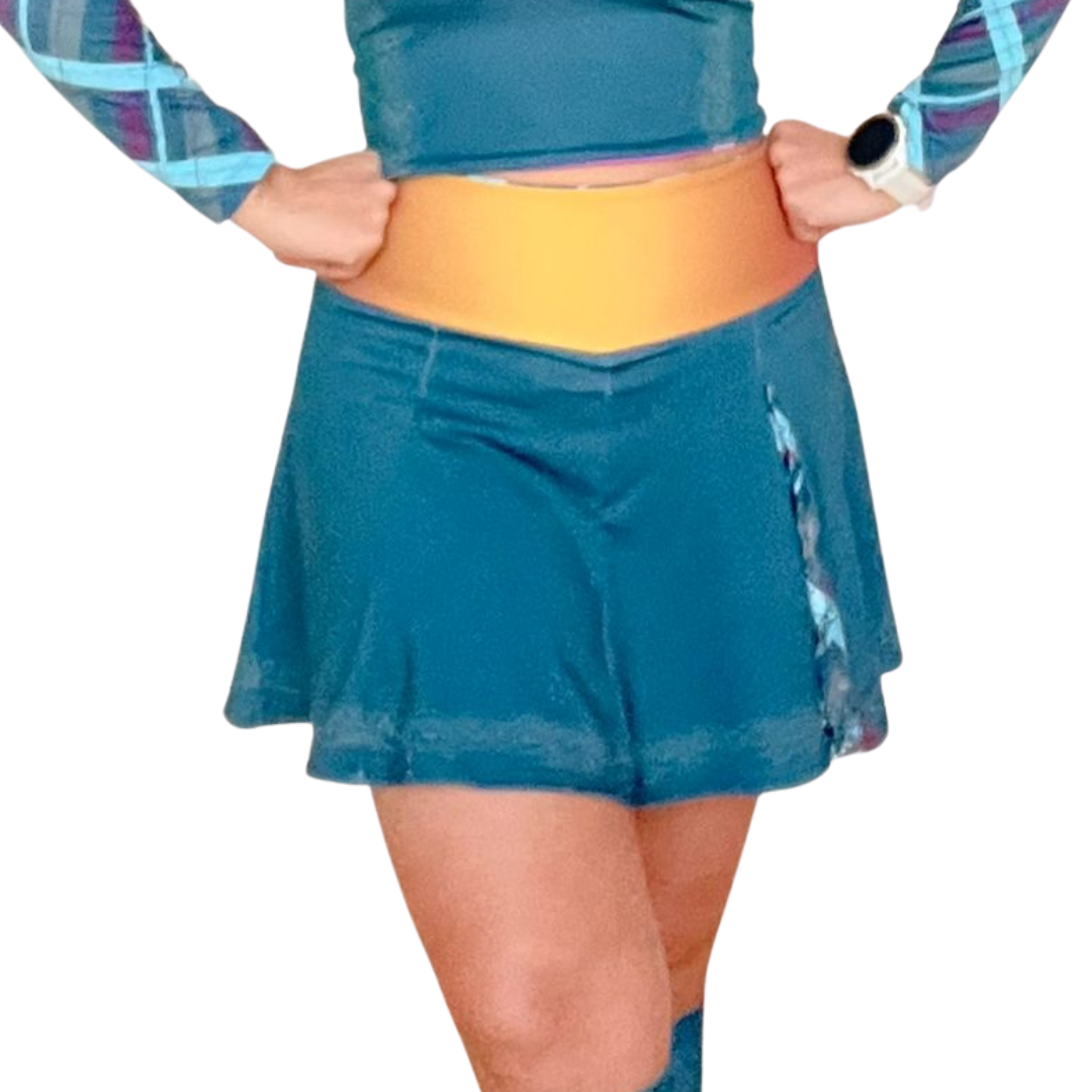 Stronger Every Mile Cutaway Skort ✨