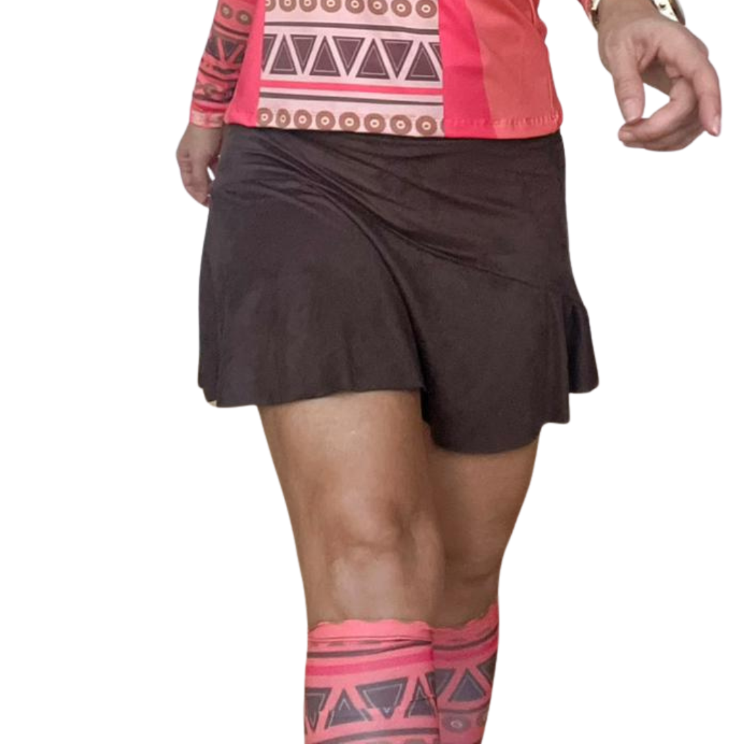 One Mile at a time- Skort With Built-In Shorts✨