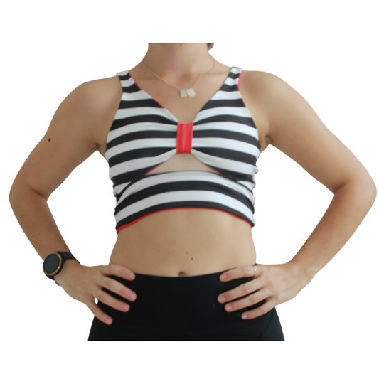 QUEEN OF HEARTS / MINNIE MOUSE 2024 - RUNNING CROP TOP2