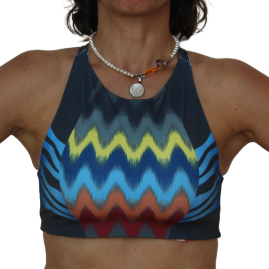 WISE MONKEY  REVERSIBLE SPORTS BRA