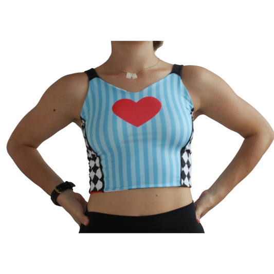 ALICE RUNNING CROP TOP - KIDS COLLECTION