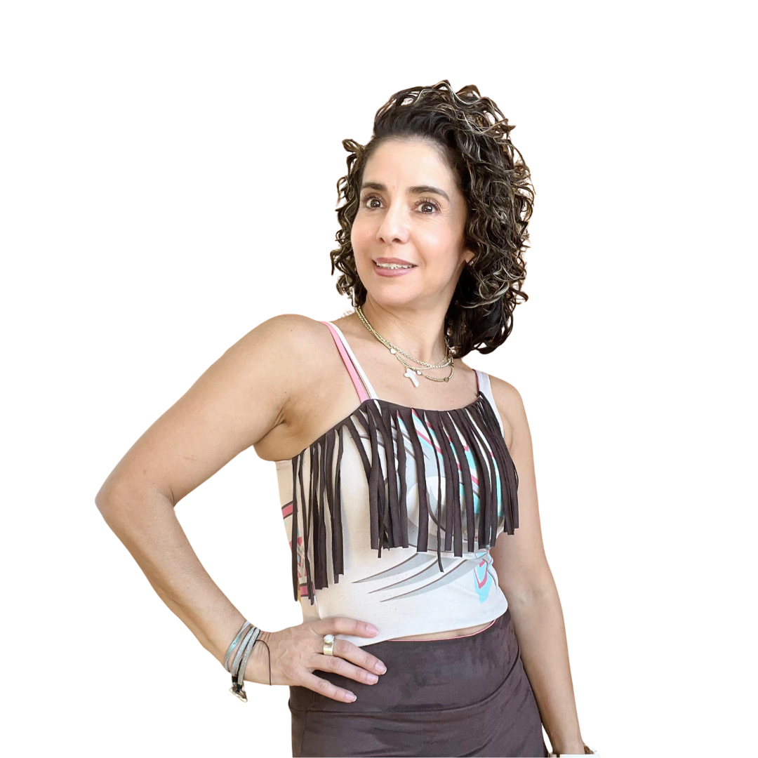 One Mile at a time- Reversible Crop Top✨