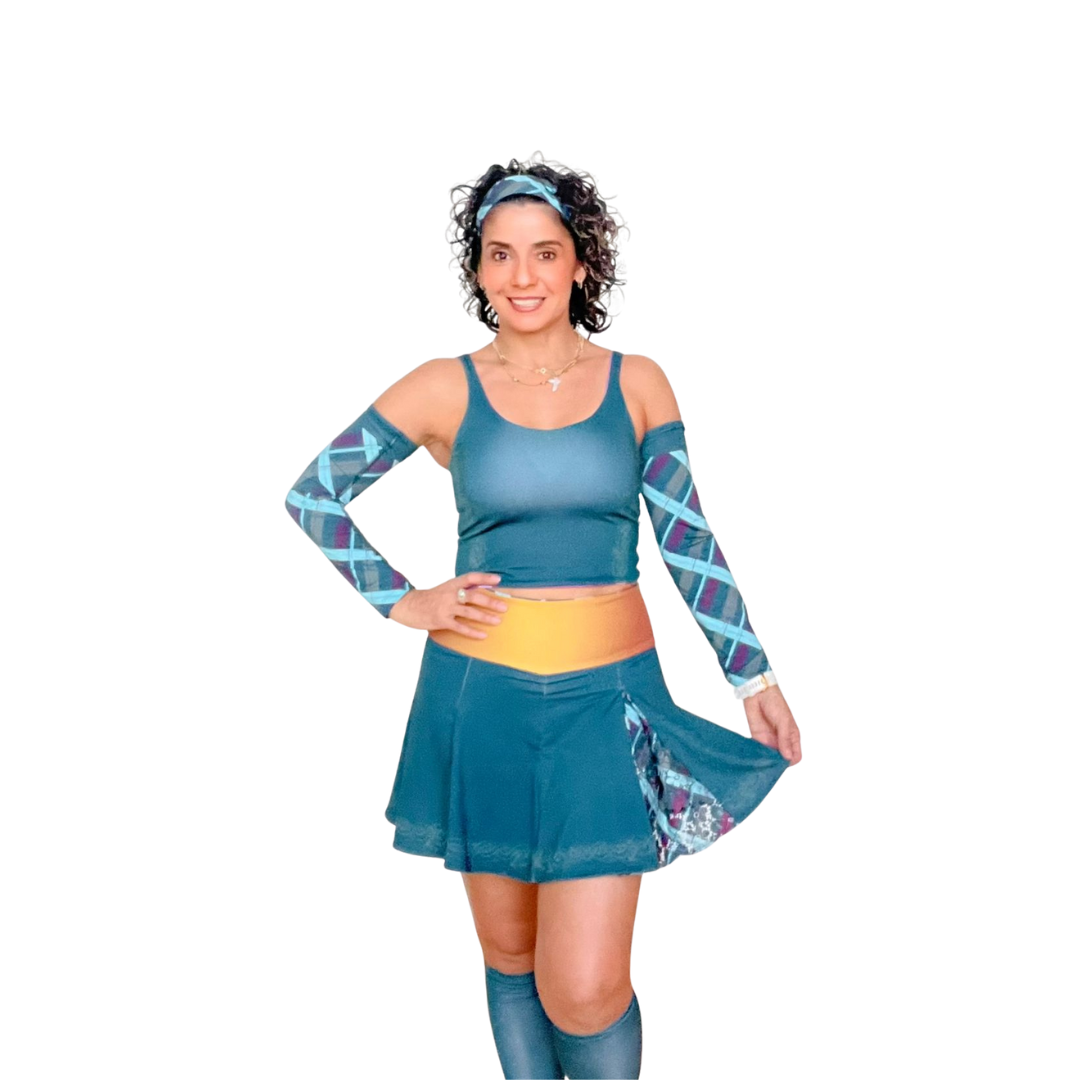 Reversible Crop Top - Stronger Every Mile  ✨