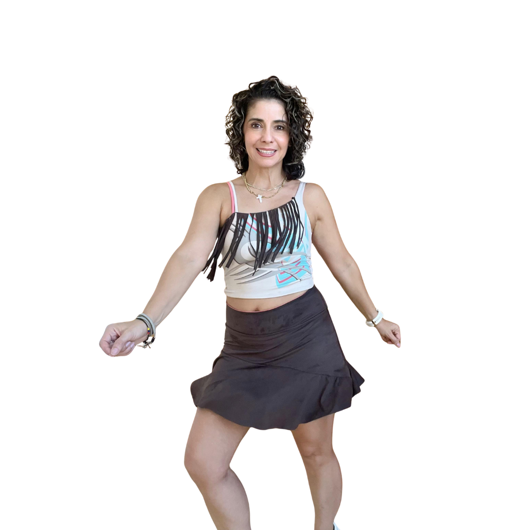 One Mile at a time- Skort With Built-In Shorts✨