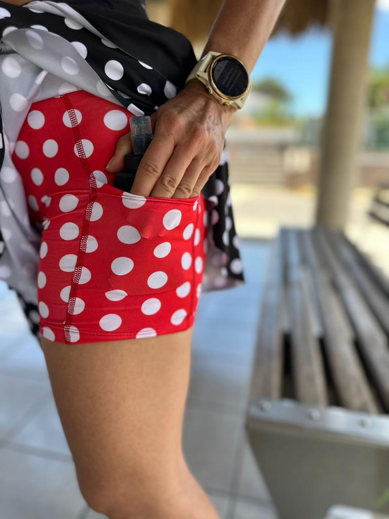 POLKA DOT  - RUNNING SKIRT