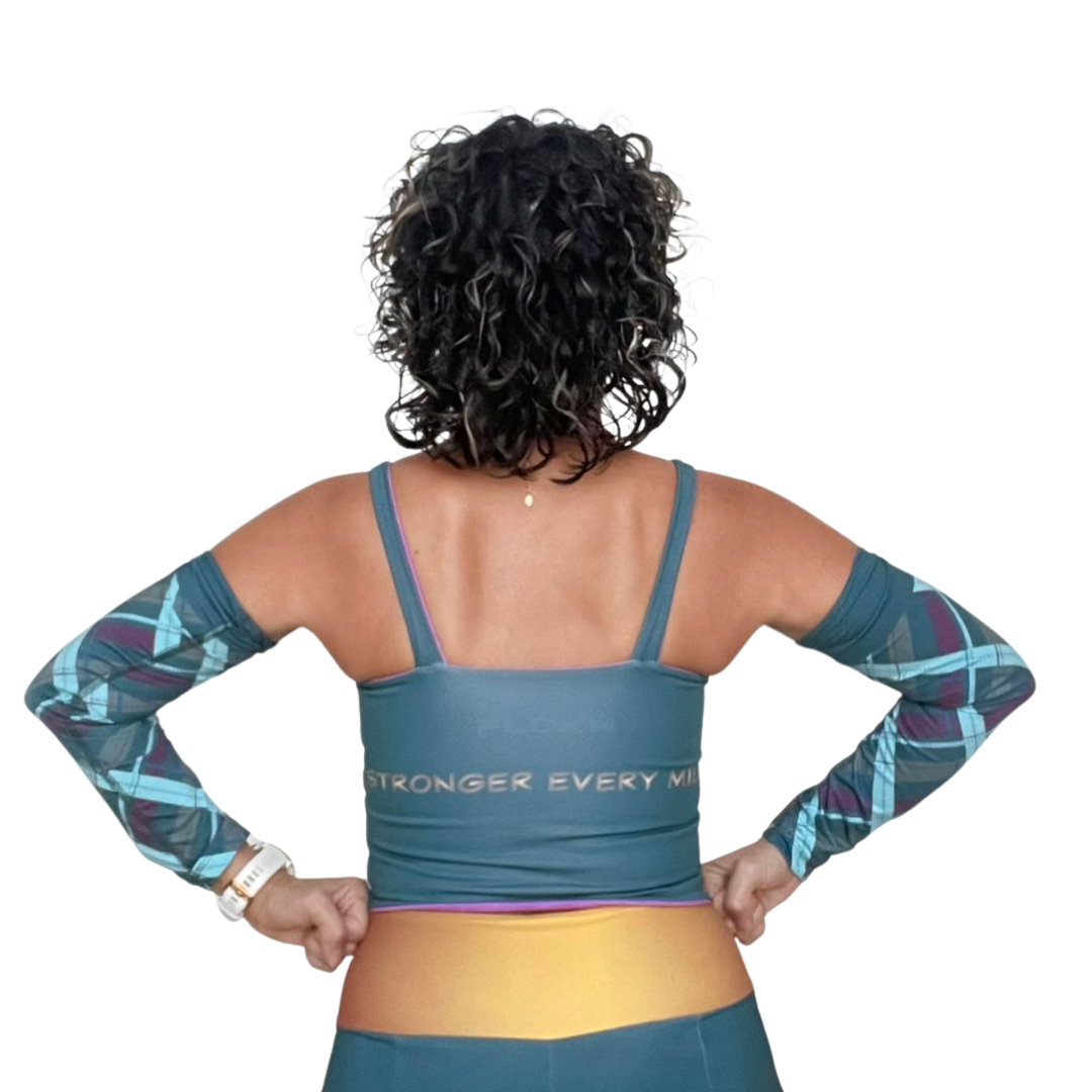 Reversible Crop Top - Stronger Every Mile  ✨